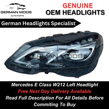 Mercedes Benz Headlights